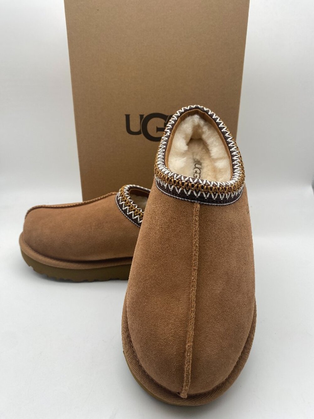 UGG TASMAN Ⅱ SLIPPERS CHESNUT US WOMEN'S SIZE 8